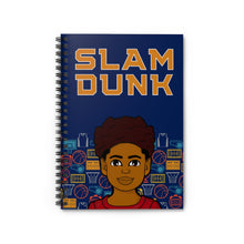 Load image into Gallery viewer, Slam Dunk Bball Boy Spiral Notebook
