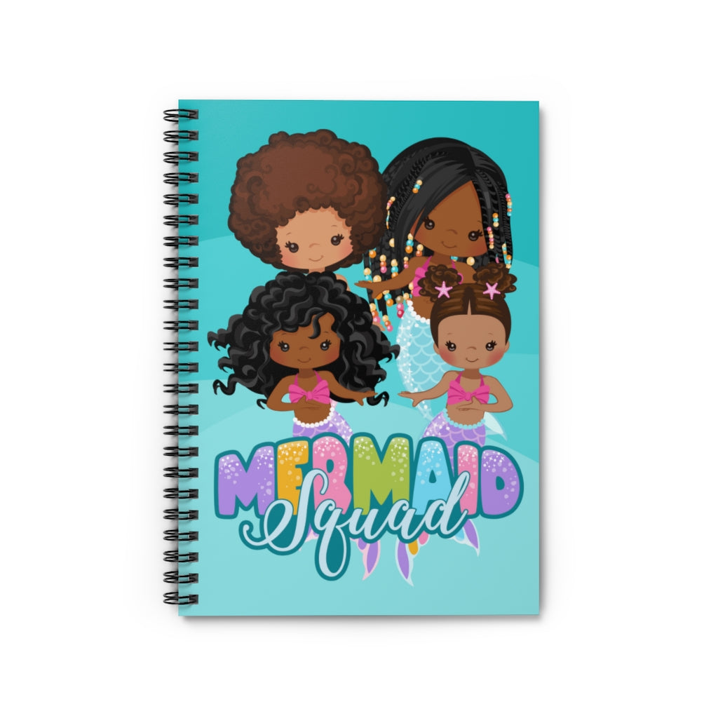 Mermaid Squad Spiral Notebook