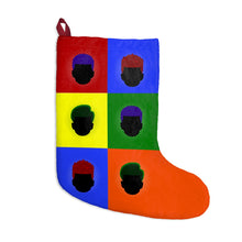 Load image into Gallery viewer, Color Block Boys Christmas Stocking
