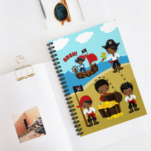 Load image into Gallery viewer, Pirate Boys Spiral Notebook
