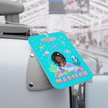 Load image into Gallery viewer, Braided Mermaid Personalized Luggage Tag
