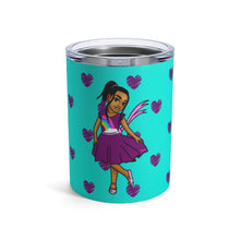 Load image into Gallery viewer, Girls Rule the World 10oz Tumbler (Blue)
