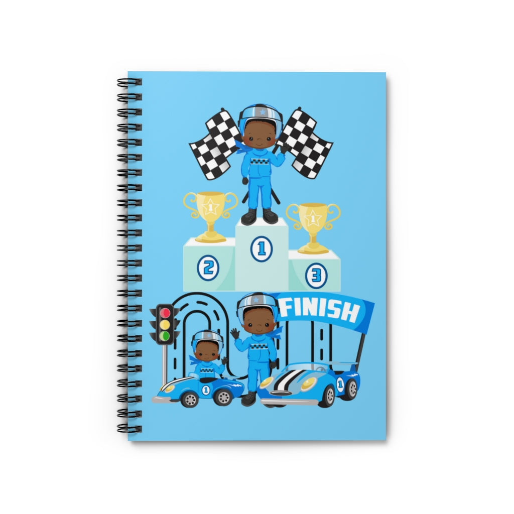 Speed Racer Boy Spiral Notebook