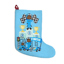 Load image into Gallery viewer, Speed Racer Boy Christmas Stocking
