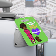 Load image into Gallery viewer, Always Cute Always Smart Personalized Luggage Tag (Lime)
