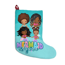 Load image into Gallery viewer, Mermaid Squad Christmas Stocking
