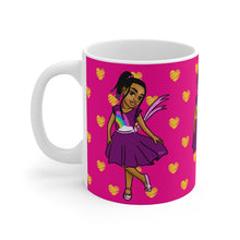 Load image into Gallery viewer, Girls Rule the World 11oz Mug (Pink)
