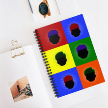 Load image into Gallery viewer, Color Block Boys Spiral Notebook
