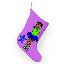 Load image into Gallery viewer, Shine Bright Christmas Stocking (Purple)
