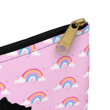 Load image into Gallery viewer, Unicorn Rainbow Puff Girl Accessory Pouch
