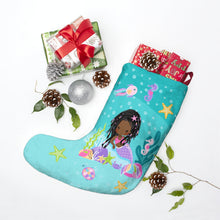 Load image into Gallery viewer, Braided Mermaid Christmas Stocking
