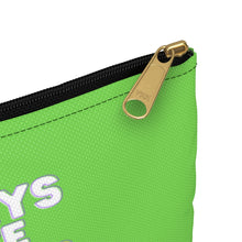 Load image into Gallery viewer, Always Cute Always Smart Accessory Pouch (Lime)
