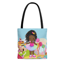 Load image into Gallery viewer, Candy Girl Braided Tote Bag
