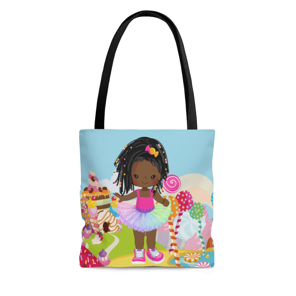 Candy Girl Braided Tote Bag