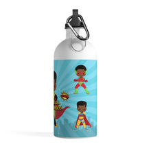 Load image into Gallery viewer, Superhero Boys Water Bottle
