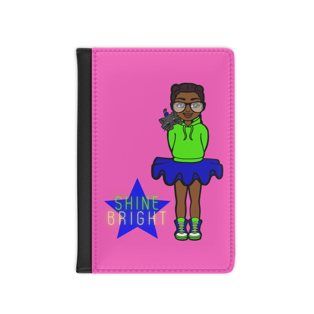 Shine Bright Passport Cover (Pink)