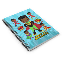 Load image into Gallery viewer, Superhero Boys Spiral Notebook
