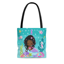 Load image into Gallery viewer, Braided Mermaid Tote Bag

