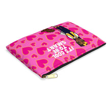 Load image into Gallery viewer, Cool To Be Smart Accessory Pouch (Pink)
