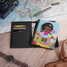 Load image into Gallery viewer, Candy Girl Braided Passport Cover
