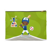 Load image into Gallery viewer, All Star Baseball Boy Accessory Pouch
