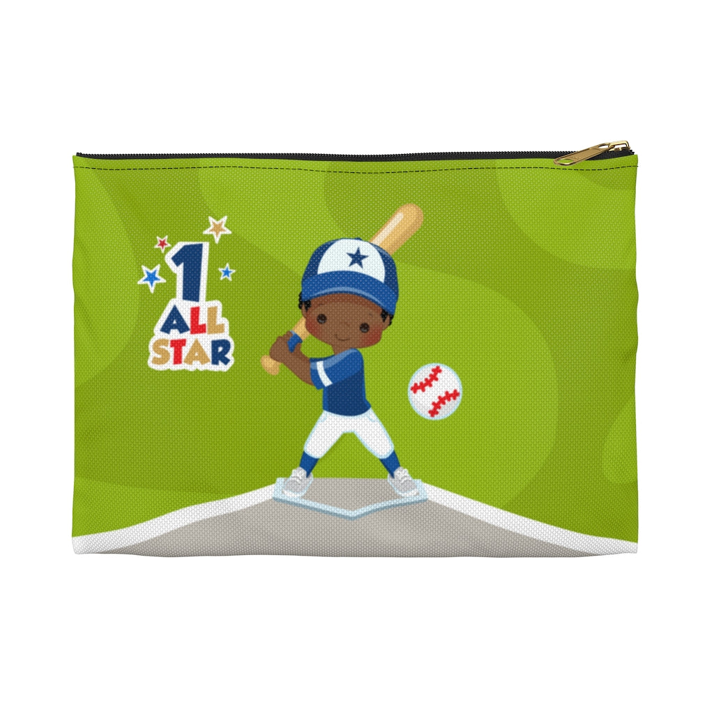 All Star Baseball Boy Accessory Pouch