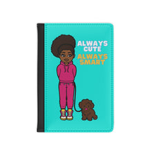 Load image into Gallery viewer, Always Cute Always Smart Passport Cover (Blue)
