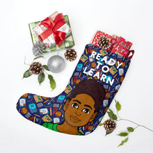 Load image into Gallery viewer, Ready To Learn Christmas Stocking
