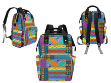 Load image into Gallery viewer, Ankara For The Culture Diaper Bag
