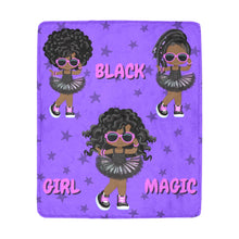 Load image into Gallery viewer, Black Girl Magic Rockstars Blanket
