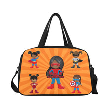Load image into Gallery viewer, Black Girl Superhero On-The-Go Bag
