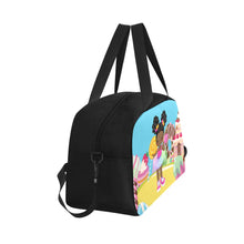 Load image into Gallery viewer, Candy Girl Afro Puff On-The-Go Bag
