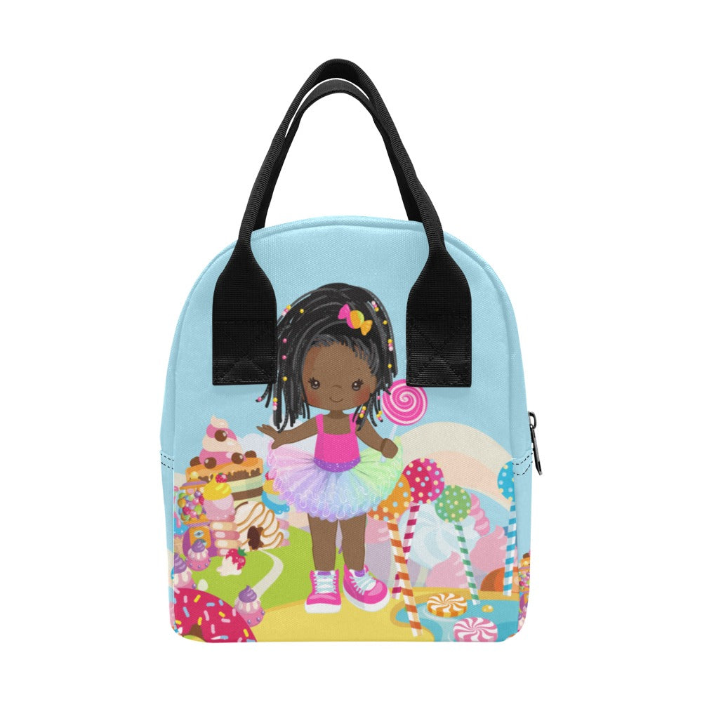 Candy Girl Braided Lunch Bag