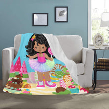 Load image into Gallery viewer, Candy Girl Curly Blanket
