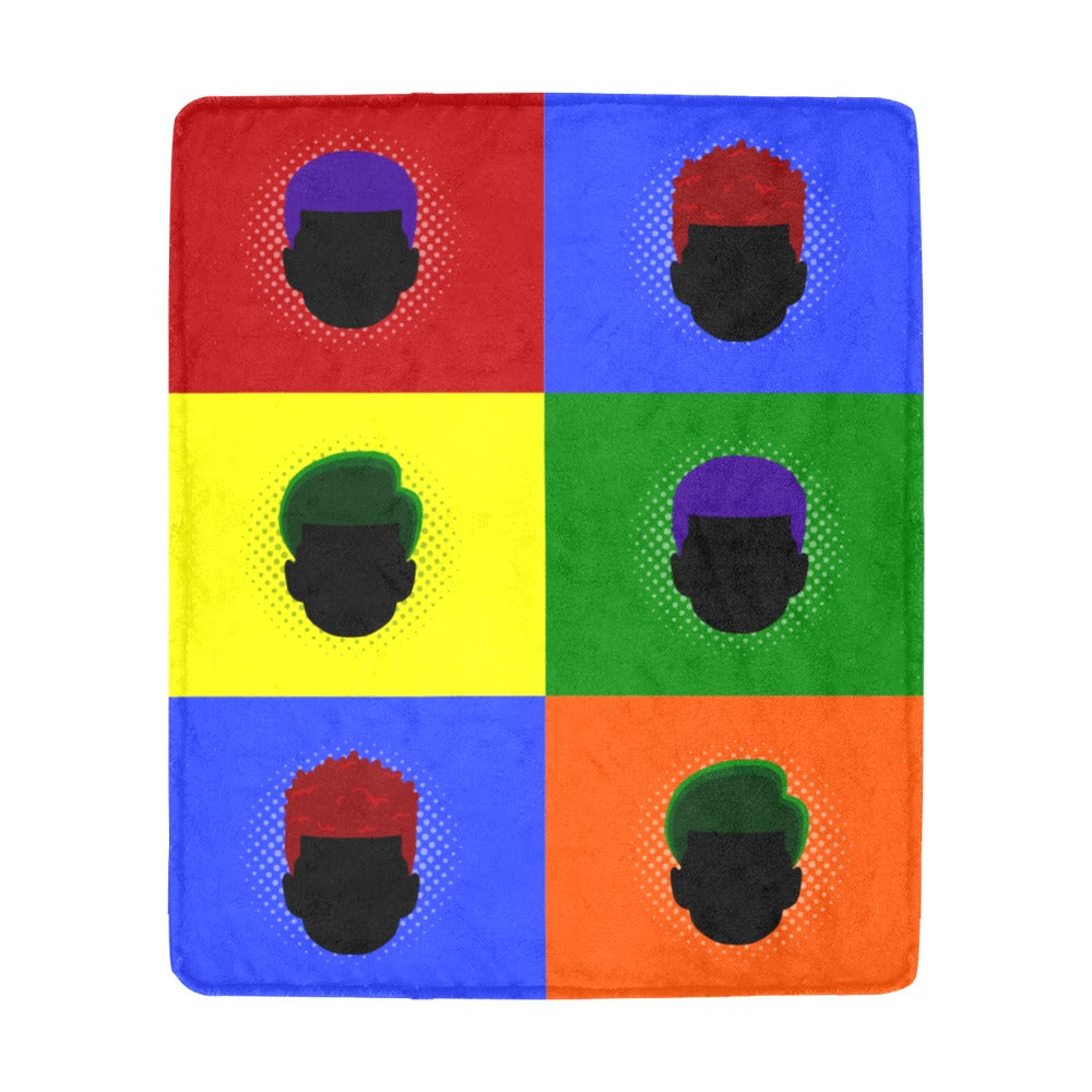 Color Block Boys Blanket
