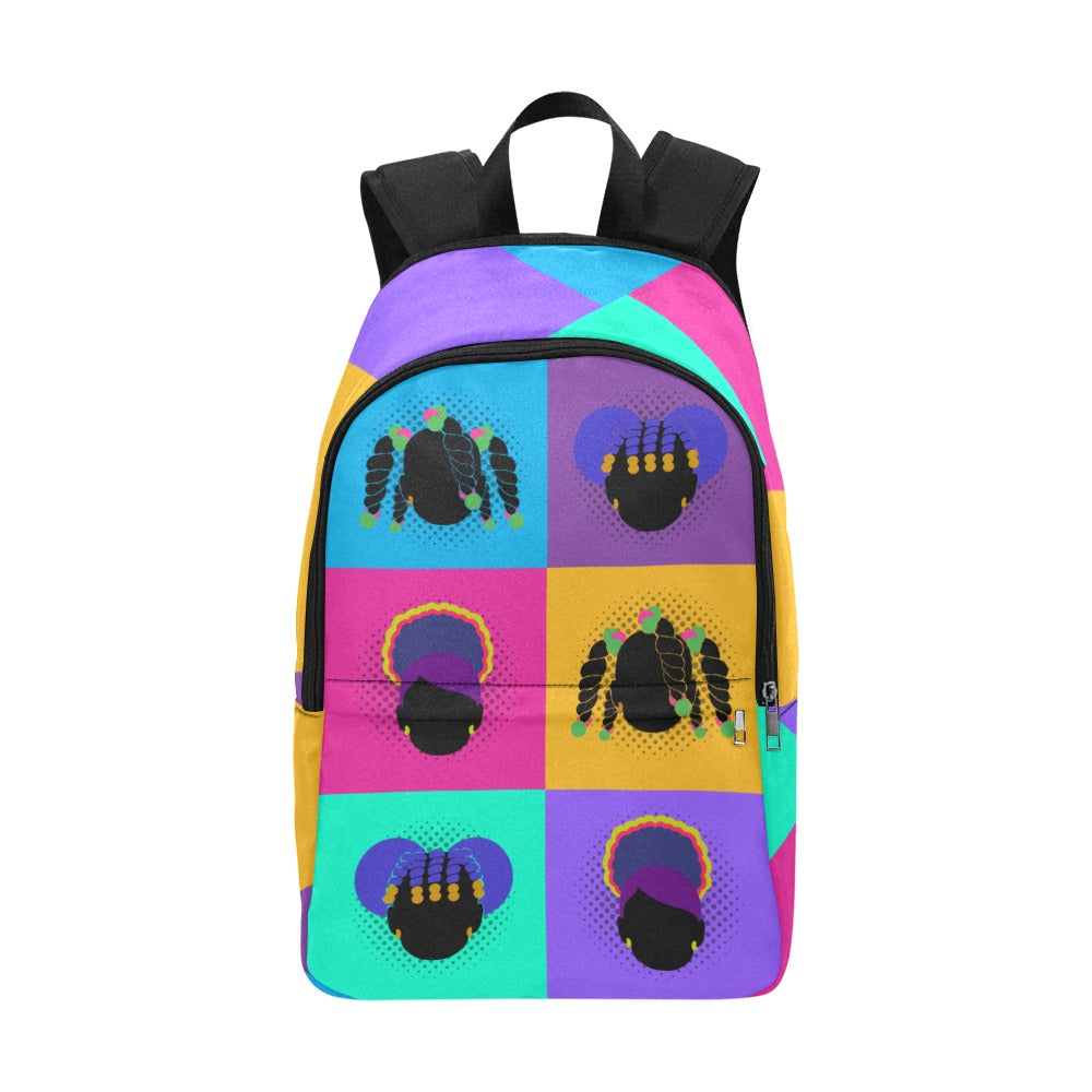 Color Block Girls Backpack