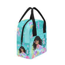 Load image into Gallery viewer, Curly Mermaid Lunch Bag
