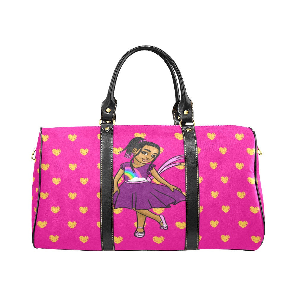 Girls Rule The World Travel Bag (Pink)