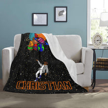 Load image into Gallery viewer, Outta This World Personalized Blanket
