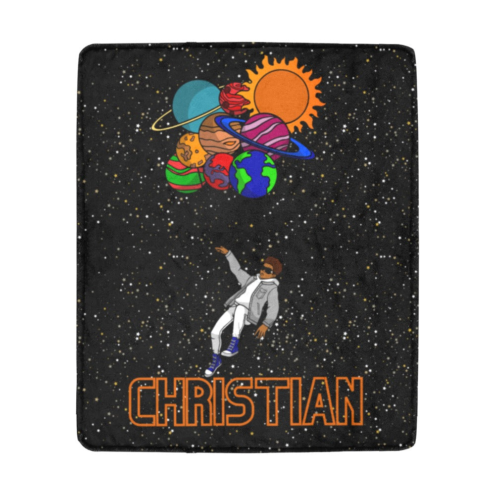 Outta This World Personalized Blanket