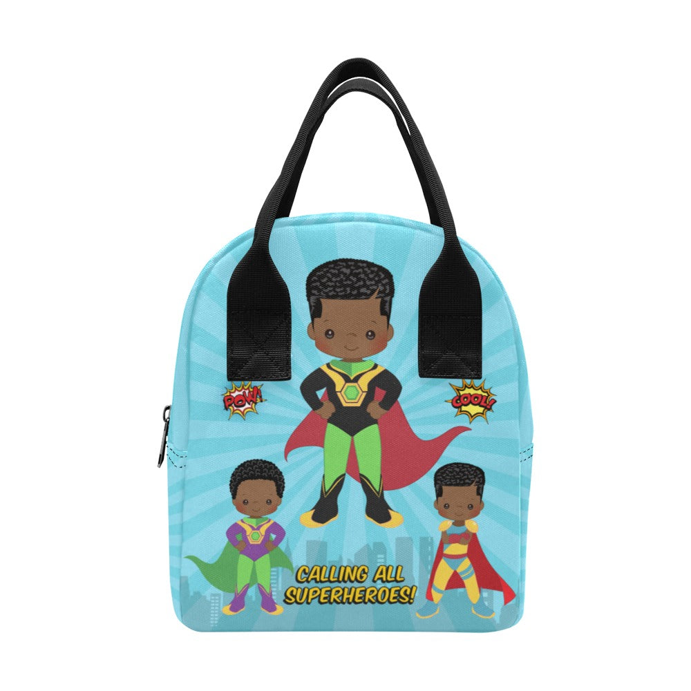 Superhero Boys Lunch Bag