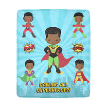 Load image into Gallery viewer, Superhero Boys Blanket
