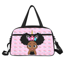 Load image into Gallery viewer, Unicorn Rainbow Puff Girl On-The-Go Bag

