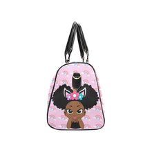 Load image into Gallery viewer, Unicorn Rainbow Puff Girl Travel Bag
