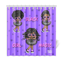 Load image into Gallery viewer, Black Girl Magic Rockstars Shower Curtain
