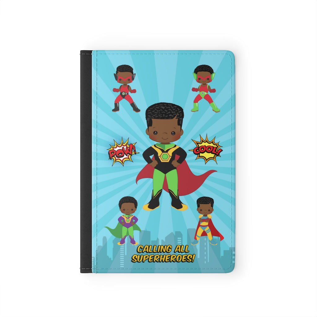 Superhero Boys Passport Cover