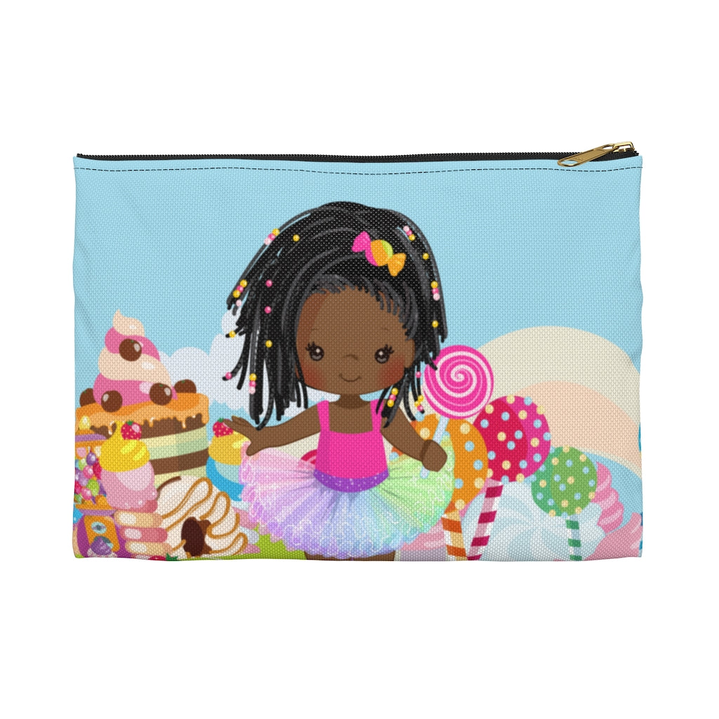 Candy Girl Braided Accessory Pouch
