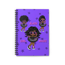 Load image into Gallery viewer, Black Girl Magic Rockstars Spiral Notebook
