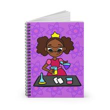 Load image into Gallery viewer, STEM Princess Spiral Notebook
