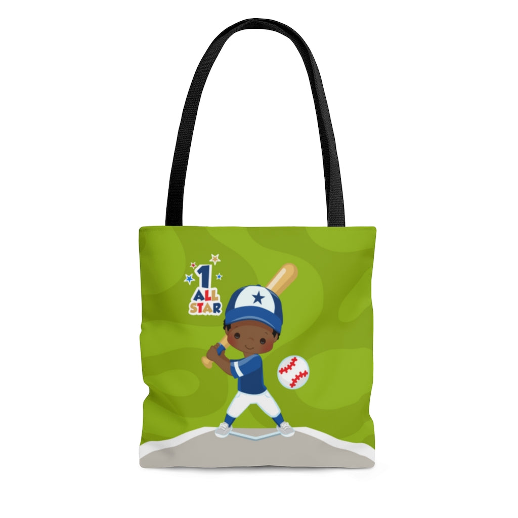 All Star Baseball Boy Tote Bag